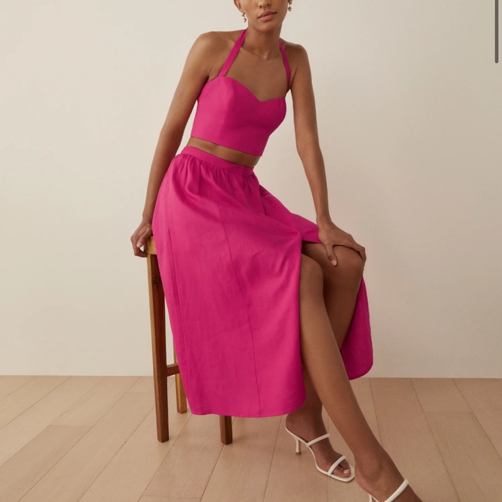 Reformation Orzo Linen Two Piece